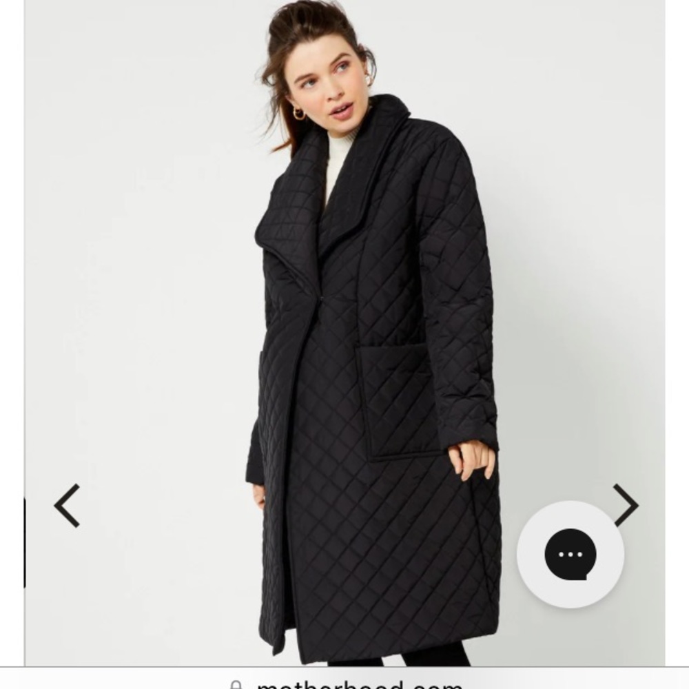 NWT A Pea in the Pod - Quilted Maternity Jacket